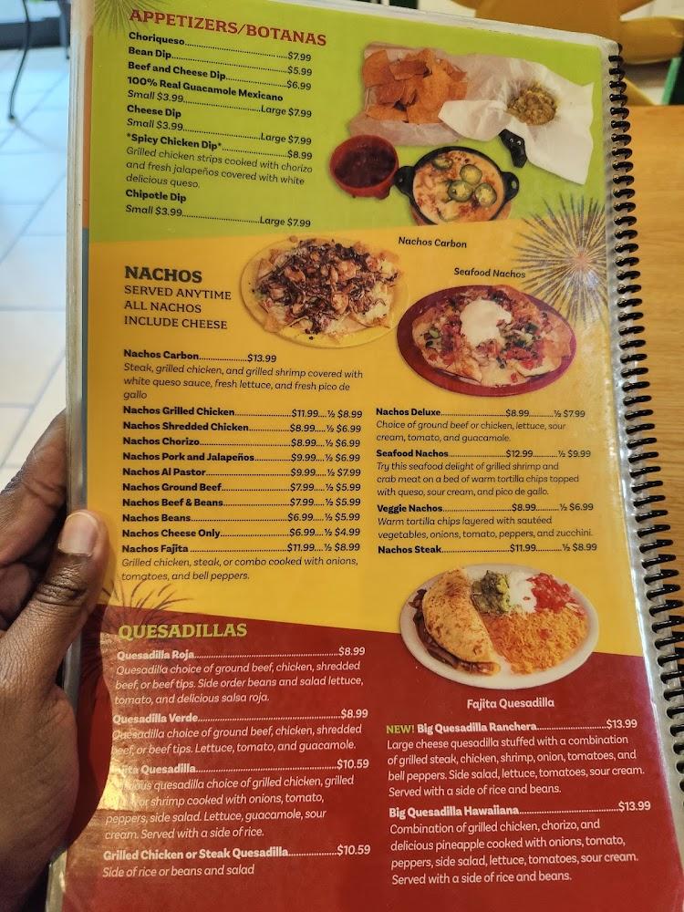 Iguana's Mexican Restaurant Menu image 1