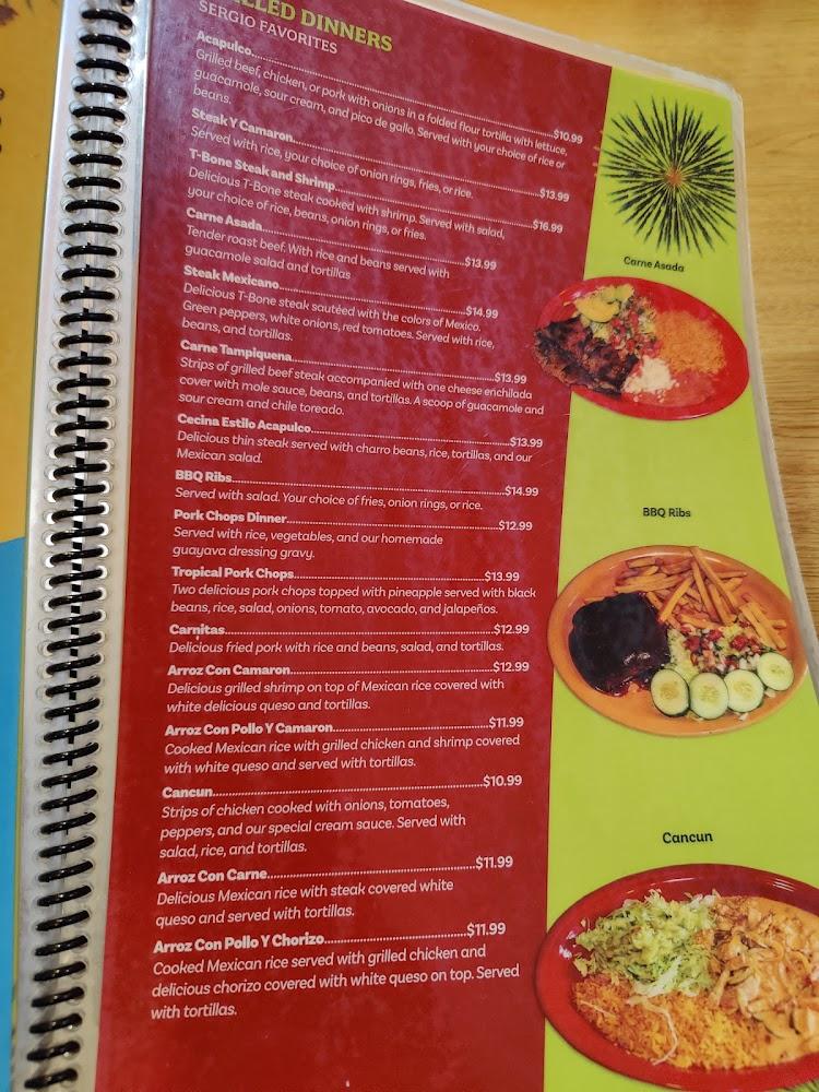 Iguana's Mexican Restaurant Menu image 3